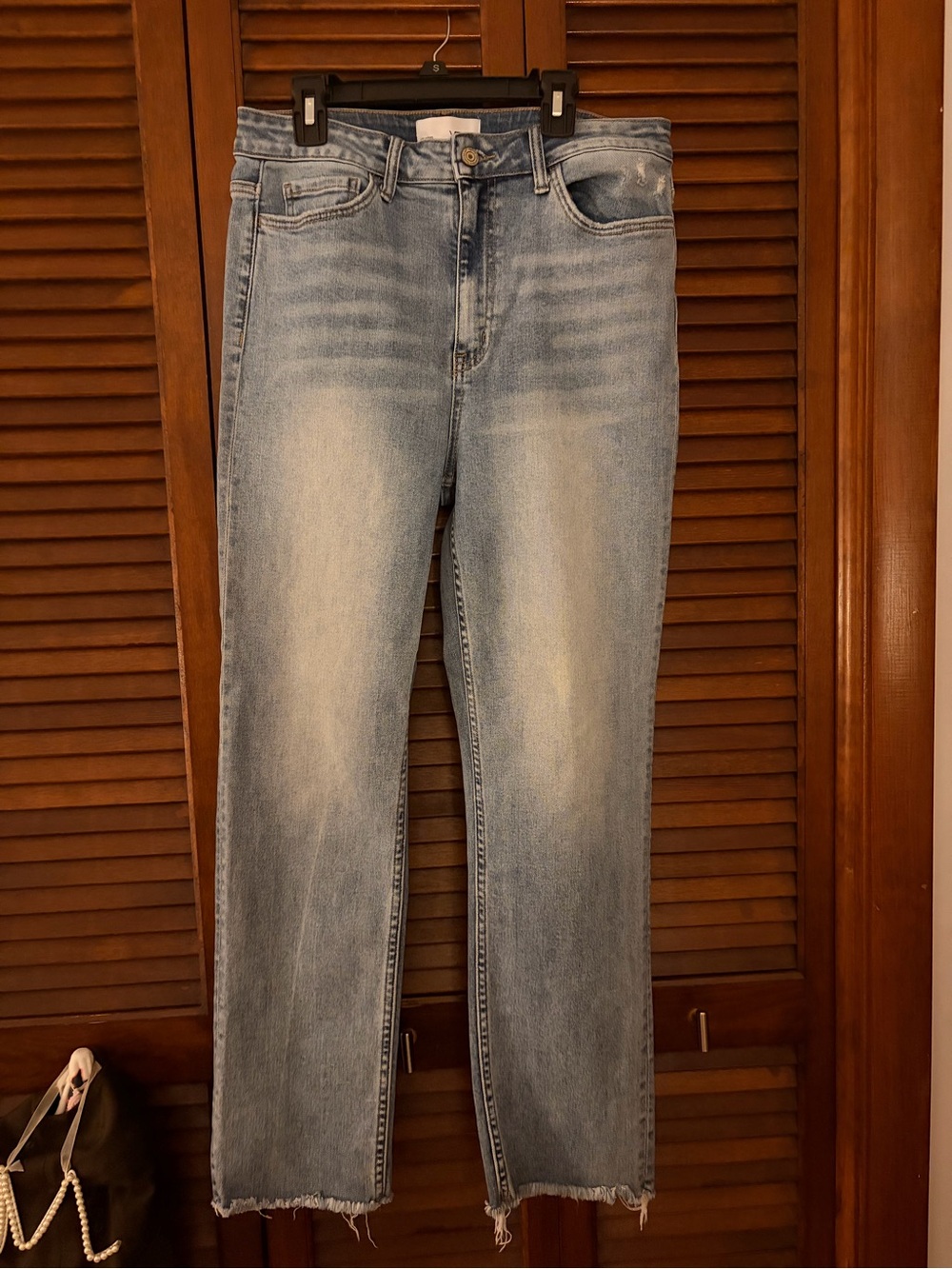 Vervet LA Light Wash Straight Leg Women’s Jeans - Classic Casual